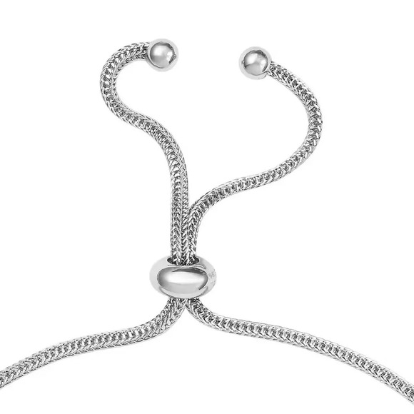 Karis Multi Gemstone Bolo Bracelet in Platinum Bond 2.40 ctw elephant - Picture 4 of 5